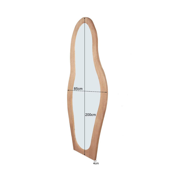Spiegel Olivia Almond Bruin 200 cm-Spiegels-Livingfurn
