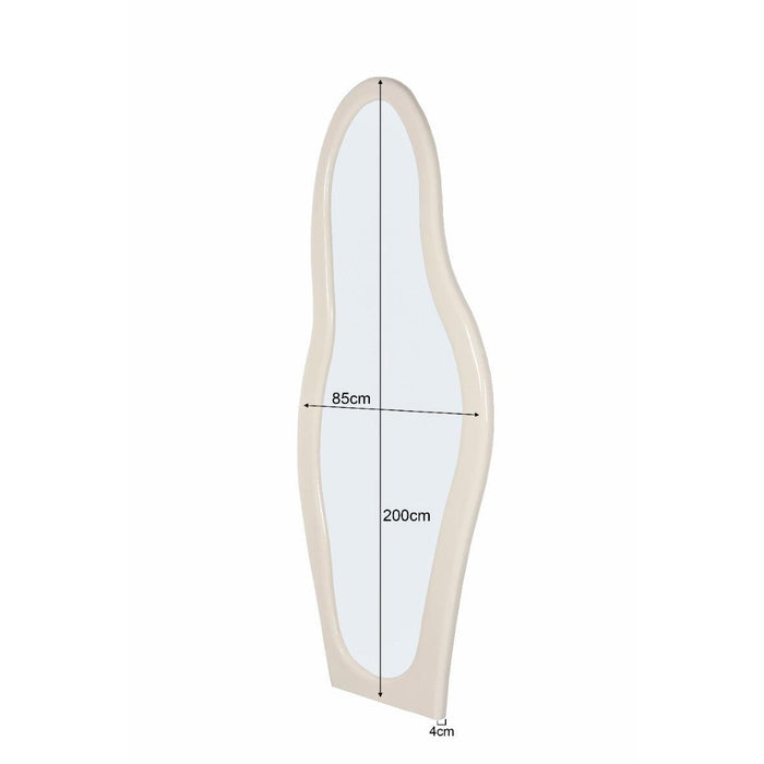 Spiegel Olivia Off White Wit 200 cm-Spiegels-Livingfurn