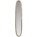 Spiegel Ovaal aluminium/glas antiek grijs large-J-Line