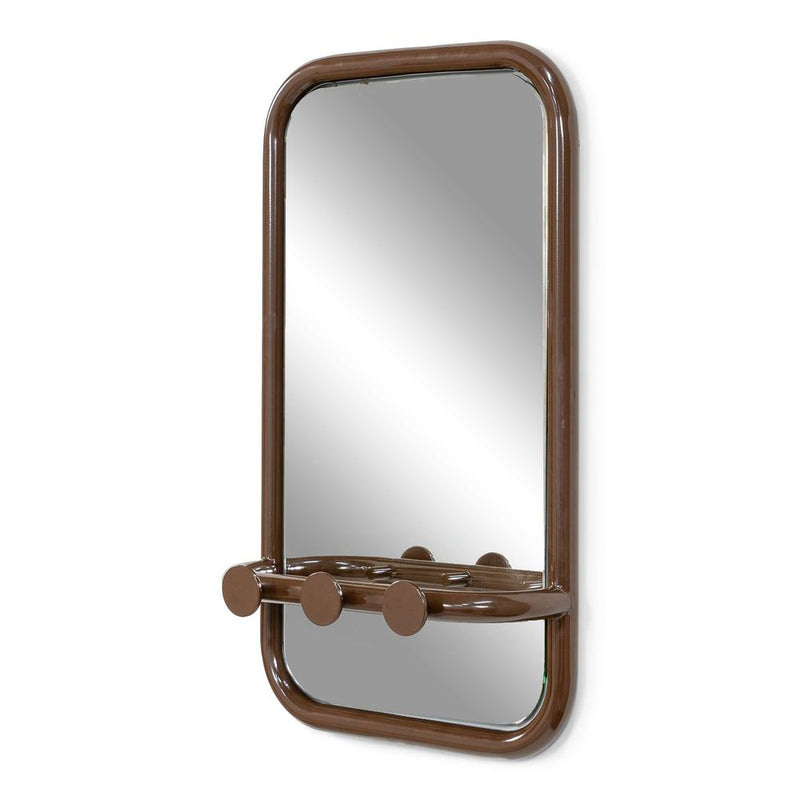 Spiegel RETRO Rechthoek Chocolate Brown Spinder Design-Spiegels-Spinder