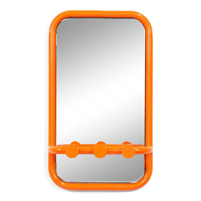 Spiegel RETRO Rechthoek Oranje Spinder Design-Spiegels-Spinder