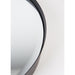 Spiegel Raj Large Metaal Zwart Ø75x7.5 cm-Spiegels-Creating Home