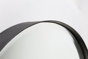 Spiegel Raj Medium Metaal Zwart Ø60x7.5 cm-Spiegels-Creating Home