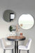 Spiegel Raj Medium Metaal Zwart Ø60x7.5 cm-Spiegels-Creating Home