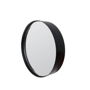 Spiegel Raj Medium Metaal Zwart Ø60x7.5 cm-Spiegels-Creating Home