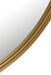 Spiegel Rond hoge rand metaal/glas goud large-J-Line