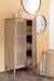 Spiegel Rond hoge rand metaal/glas goud large-J-Line