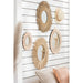 Spiegel Roze Mirror L 52 cm 52x52x3 cm-Spiegels-J-Line