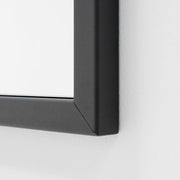 Spiegel SENZA M2 Rechthoek Zwart Spinder Design 46x3x185 cm-Spiegels-Spinder