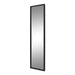 Spiegel SENZA M2 Rechthoek Zwart Spinder Design 46x3x185 cm-Spiegels-Spinder