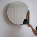 Spiegel SONNET L Rond Zwart 55cm Spinder Design-Spiegels-Spinder