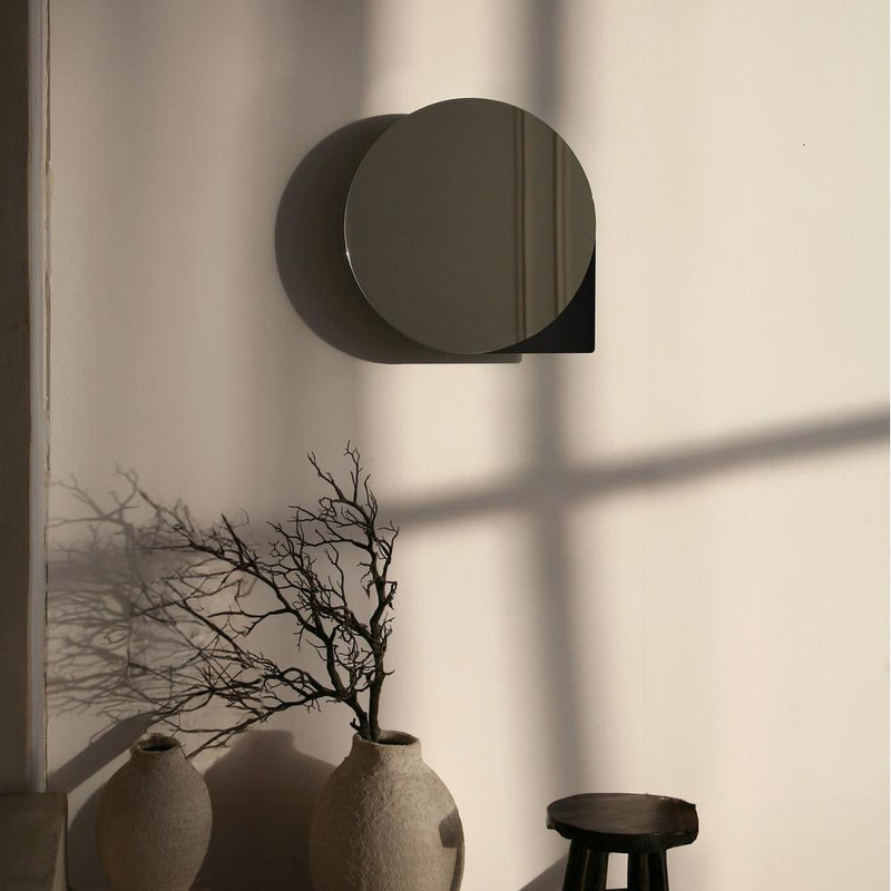 Spiegel SONNET S Rond Zwart 35cm Spinder Design-Spiegels-Spinder
