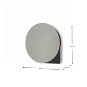 Spiegel SONNET S Rond Zwart 35cm Spinder Design-Spiegels-Spinder