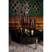 Spiegel Salontafels Zwart 30 cm-Spiegels-PTMD