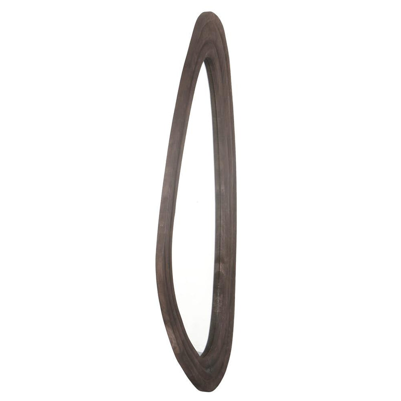 Spiegel Santin Mangohout Grijs 131 cm-Spiegels-PTMD