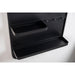 Spiegel Shelf Pascal L Metaal Zwart 53x108 cm