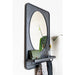 Spiegel Shelf Pascal M Metaal Zwart 50x80 cm-Spiegels-Creating Home