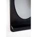 Spiegel Shelf Pascal M Metaal Zwart 50x80 cm