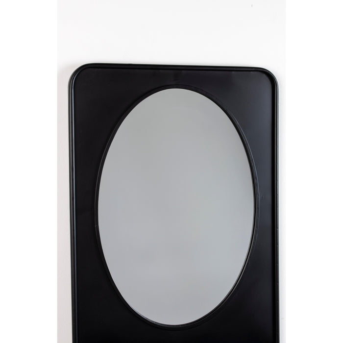 Spiegel Shelf Pascal M Metaal Zwart 50x80 cm-Spiegels-Creating Home