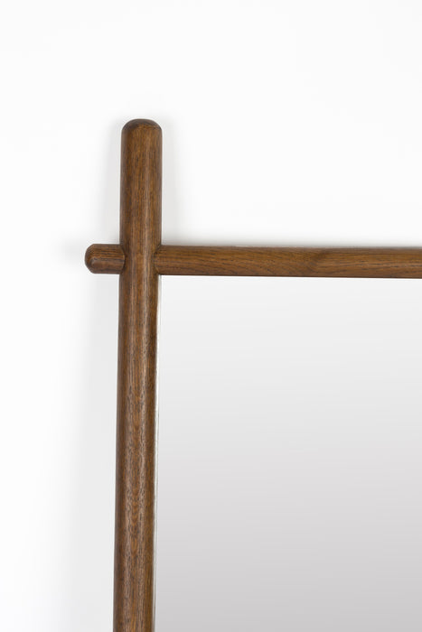 Spiegel Solene Oak hout Bruin 3.5x58 cm