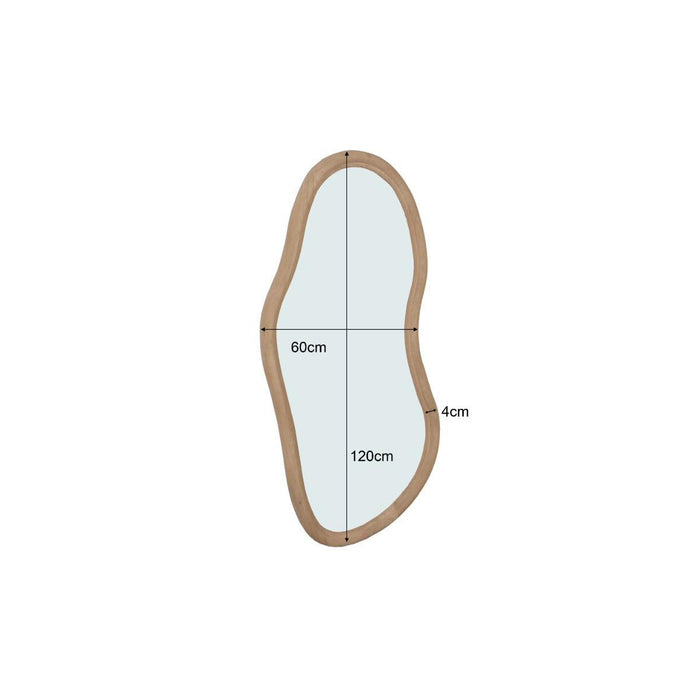 Spiegel Sophie Bruin 120 cm-Spiegels-Livingfurn