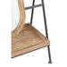 Spiegel Standing + Shelf Metaal | Hout Brown-Spiegels-J-Line