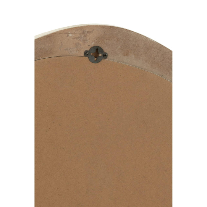 Spiegel Wall Spiegel Moderna MDF/Spiegel Wit M 80x76x3 cm-Spiegels-J-Line