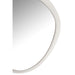 Spiegel Wall Spiegel Rond Metaal/Glas Wit S 4.5x60.5x58 cm-Spiegels-J-Line
