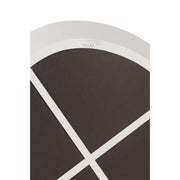 Spiegel Wall Spiegel Rond Metaal/Glas Wit S 4.5x60.5x58 cm-Spiegels-J-Line