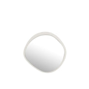Spiegel Wall Spiegel Rond Metaal/Glas Wit S 4.5x60.5x58 cm-Spiegels-J-Line