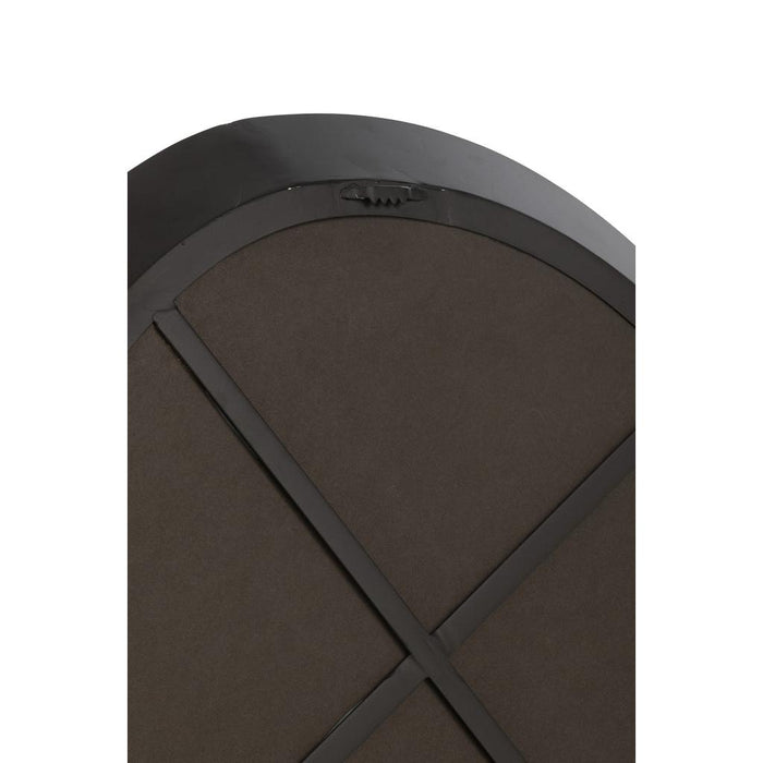 Spiegel Wall Spiegel Rond Metaal/Glas Zwart S 4.5x60.5x58 cm-Spiegels-J-Line