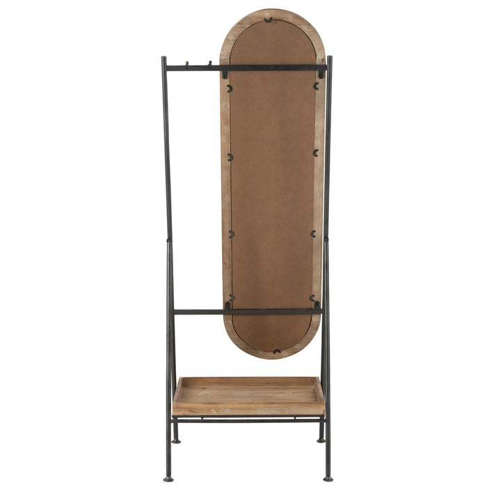 Spiegel Wandplank Bruin Mirror 40x60 cm-Spiegels-J-Line