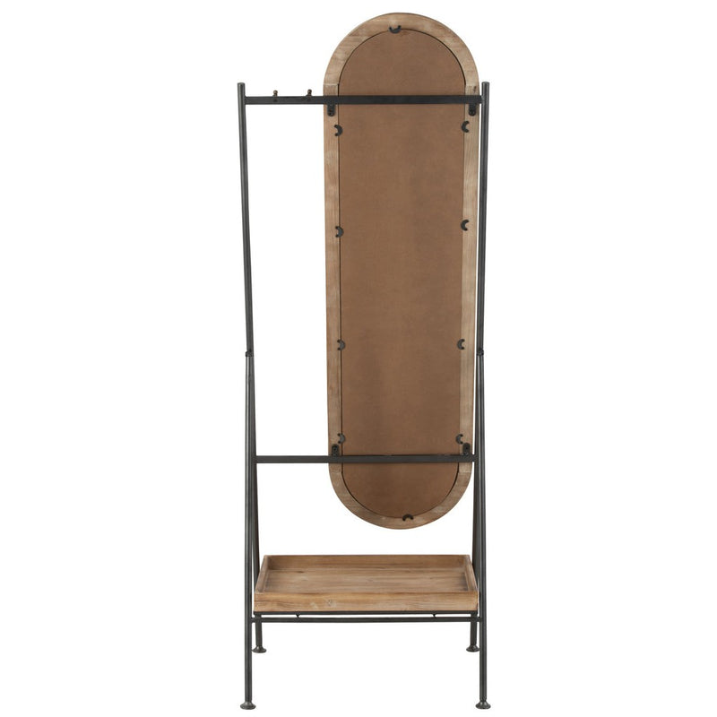 Spiegel Wandplank Bruin Mirror 40x60 cm-Spiegels-J-Line