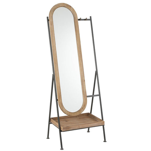 Spiegel Wandplank Bruin Mirror 40x60 cm-Spiegels-J-Line