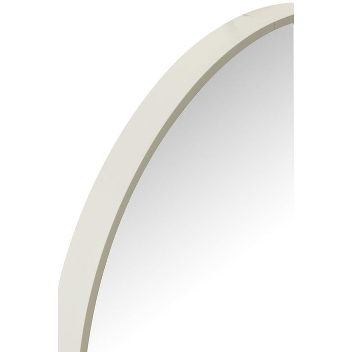 Spiegel Wit Glas Rond 90 cm 90x90x3 cm-Spiegels-J-Line