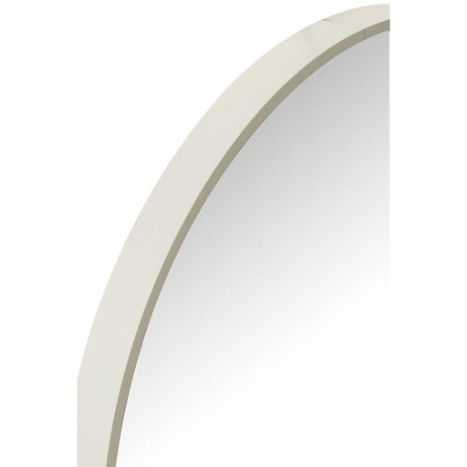 Spiegel Wit Glas Rond 90 cm-Spiegels-J-Line