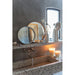 Spiegel Wit Mirror Rond 40 cm 40x40x5 cm-Spiegels-J-Line