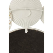 Spiegel Wit Mirror Rond 68 cm 67.5x67.5x4 cm-Spiegels-J-Line