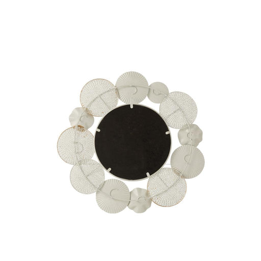 Spiegel Wit Mirror Rond 68 cm-Spiegels-J-Line