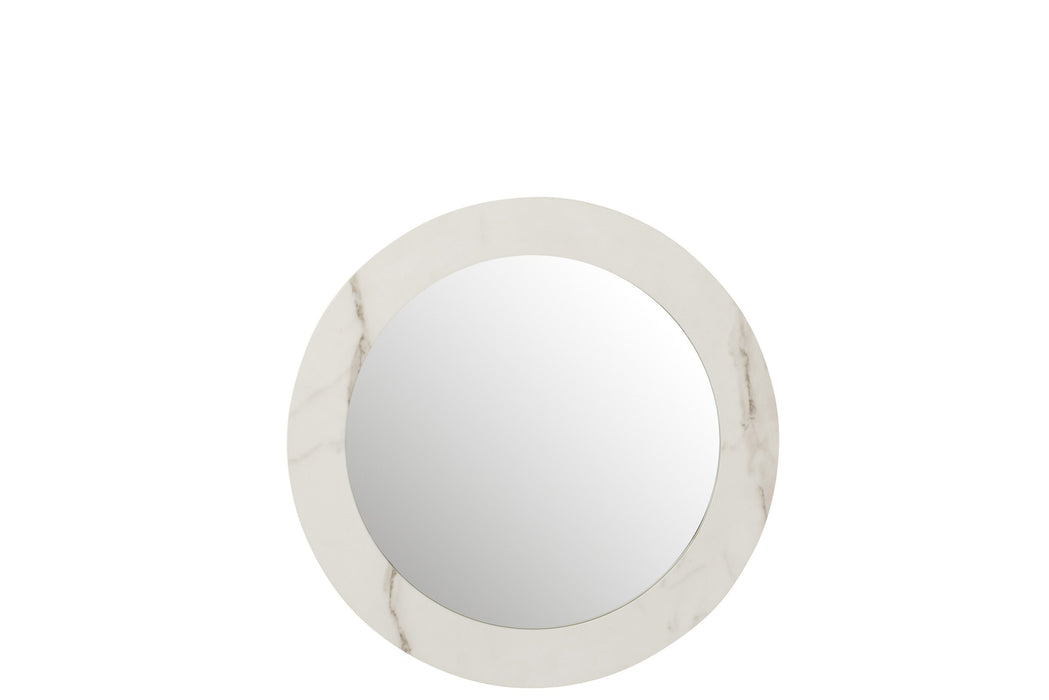 Spiegel Wit Mirror S 60 cm 60x60x2 cm-Spiegels-J-Line