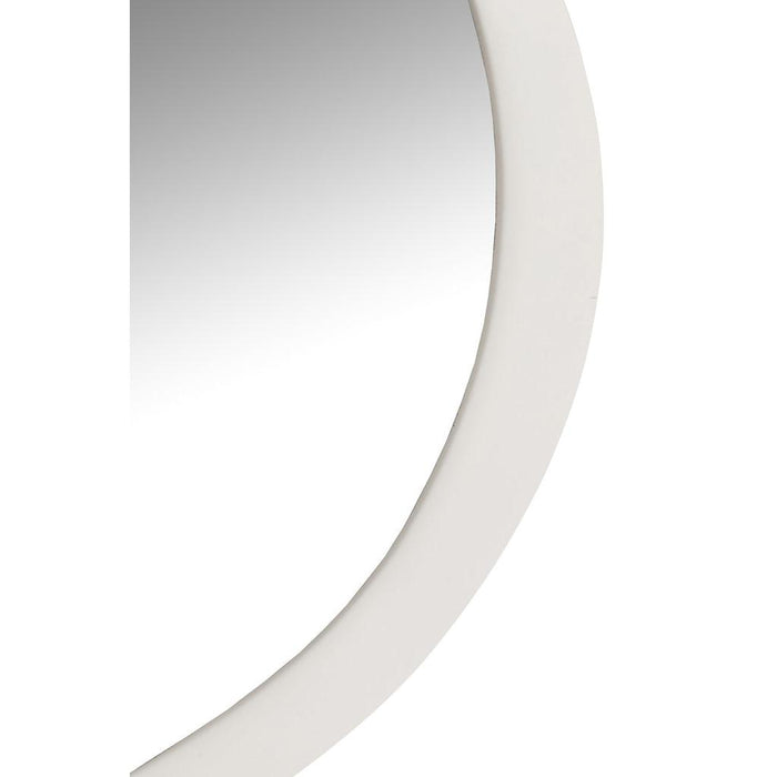 Spiegel Wit ijzer Rond 6x86 cm-Spiegels-J-Line