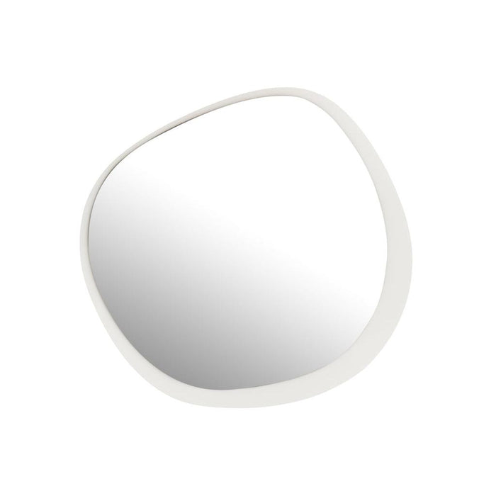 Spiegel Wit ijzer Rond 6x86 cm-Spiegels-J-Line