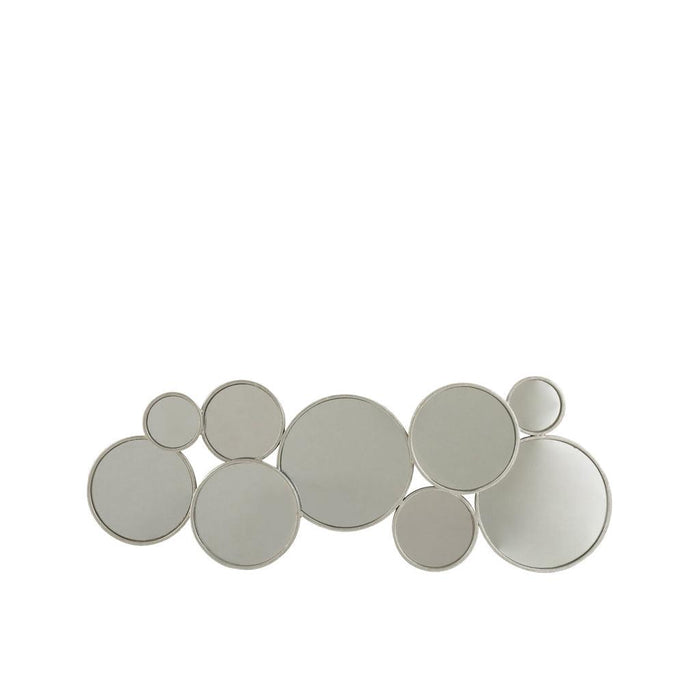 Spiegel Zilver ijzer 5x84 cm-Spiegels-J-Line