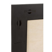 Spiegel Zwart Bayur hout S 3.5x80.5x80.5 cm-Spiegels-J-Line