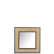 Spiegel Zwart Bayur hout S 3.5x80.5x80.5 cm-Spiegels-J-Line