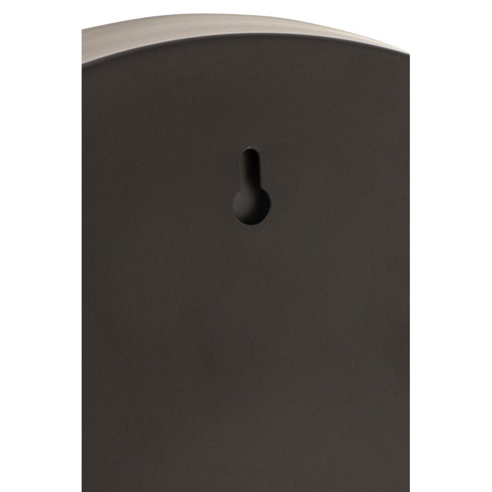 Spiegel Zwart Ijzer Rond 30 cm - Ijzer(60%),mirror(40%) - 18573-Spiegels-J-Line