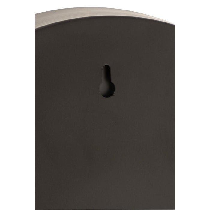 Spiegel Zwart Ijzer Rond 50 cm-Spiegels-J-Line