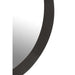 Spiegel Zwart Ijzer Rond 6x86 cm-Spiegels-J-Line