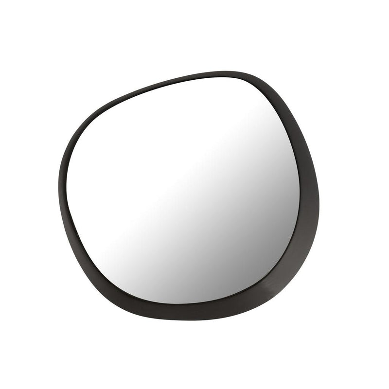 Spiegel Zwart Ijzer Rond 6x86 cm-Spiegels-J-Line