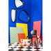 Spiegel Zwart Mdf S 71 cm 71x77x6.8 cm-Spiegels-J-Line